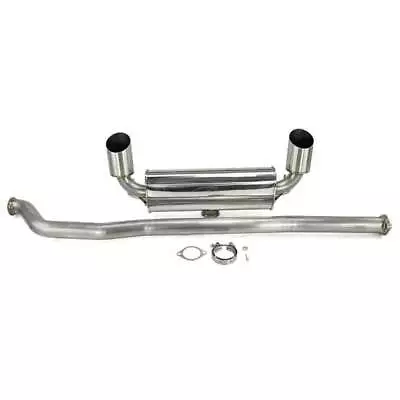 ETS EVO X Quiet V3 Exhaust System For Mitsubishi Evolution X • $1195