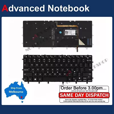 US Backlight Backlit Keyboard For DELL XPS 13 9343 13 9350 9360 P54G No Frame • $45