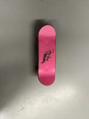 Tech Deck Tony Hawk Hot Wheels Skate Board Pink Rare • $7.99