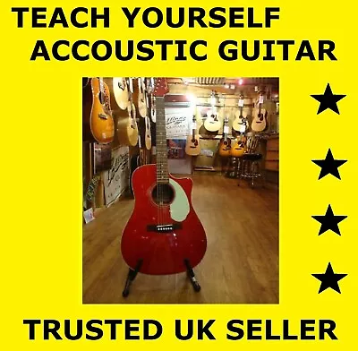 (D017) Learn How To Play Acoustic Guitar Instructional DVD • £3.75