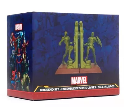 Disney Parks Marvel Avengers Book End Set - New In Box - Discontinued • $89.99