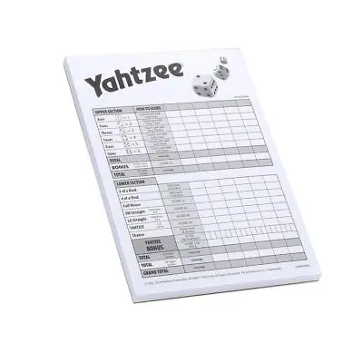 YAHTZEE Score Cards  - Refill Sheets  For The Yahtzee Game • $4.04