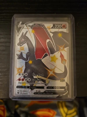 $142 • Buy Pokémon TCG Charizard V Champion's Path 079/073 Holo Secret Rare