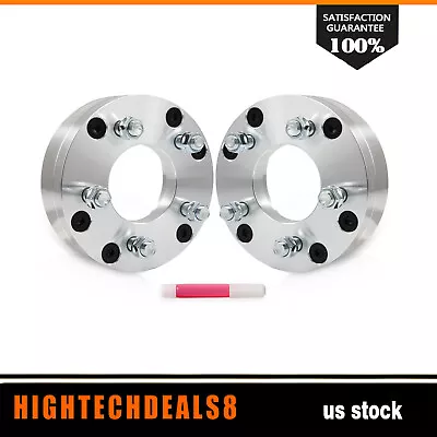 (2) 2 Inch Wheel Adapters 6x5.5 Hub To 5x4.75 Wheel For Chevy GMC 6 Lug To 5 Lug • $78.80