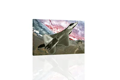  F-22 Raptor  Canvas Or Print Wall Art • $19