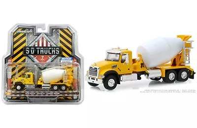 Greenlight 45070-B 2019 Mack Granite Cement Mixer SD Trucks 1:64 Diecast Car • $28.99