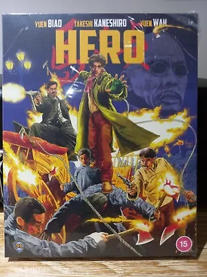 Hero (Blu-ray) Tekeshi Kaneshiro Biao Yuen HusanJessica NEW SEALED WITH SLIPCASE • £11.95