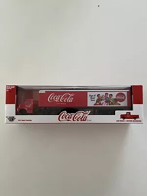 M2 Machines Auto Hauler Coca-Cola 1956 Ford COE & 1956 Ford F-100 Coke • $25.99