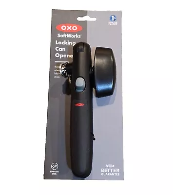 OXO Soft Grips Manual Locking Can Opener - Stainless Steel Cutting Wheel • $19.99