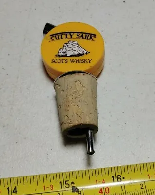 Vintage Cutty Sark Scots Whisky (Whiskey) Advertising Bar Bottle Stopper Pourer • $14.99