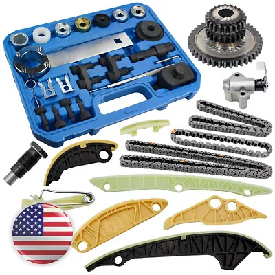 Timing Chain Kit Tool For Audi VW Seat Beetle EOS GTI Exeo A3 A4 A5 A6 Q5 2.0T • $108.69