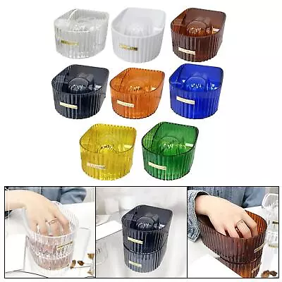 Nail Soaking Bowl Compact Nail Soak Tray Portable Soak Off Bowls For Acrylic • £9.46