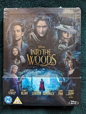 NEU Disney's Into The Woods Blu-Ray Steelbook Zavvi Exclusive  • £40.07