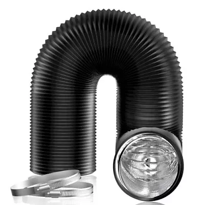 Hon&Guan 3  X 8FT Insulated Duct With Aluminum Foil Flexible Dryer Vent Hose ... • $16.17