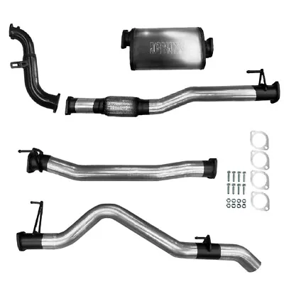 3  Full Exhaust For RG Colorado 2012<2016 2.8L With Muffler 409 Stainless Steel • $810