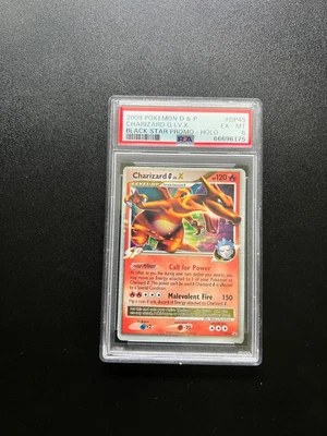 $60 • Buy Pokemon 2009 Black Star Promo Charizard G Lv. X #DP45 Holo EX-MT PSA 6