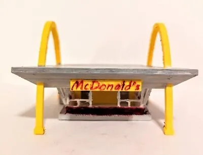 Vintage McDonald’s O HO Z Or N Scale Restaurant Scenery White & Paintable! • $18.95