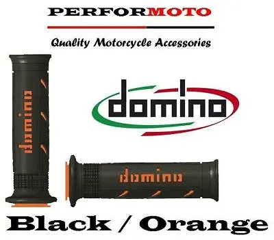 Domino XM2 Grips Black / Orange To Fit Cagiva 900 Canyon / Gran Canyon • £22.75