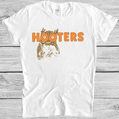 Hooters T Shirt Owl Boobs America USA Waitress Bird Logo Cool Gift Tee 2764 • £6.70
