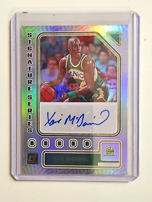 2023-24 Panini Donruss NBA Xavier McDaniel Auto Signature Series • $5.99