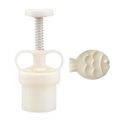 £8.93 • Buy Mooncake Molds Cute Fish Shaped DIY Hand Press Mooncake Cutters Pastry Gadgets