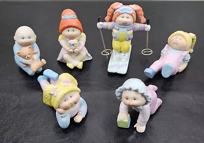 1984 Vintage Cabbage Patch Kids Porcelain Figurine Lot Of 6 • $29.99