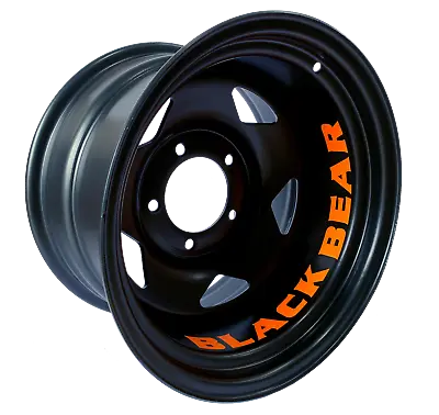 Black Bear Rim Tech 17x10 6/139.7 -30 Offset 618s Steel Wheel (set Of 4) • $920