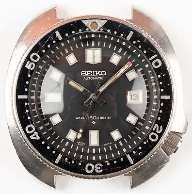 Vintage Seiko 6105-8110 Man's Diver Watch Recently Cleaned Oiled Running Great! • $490