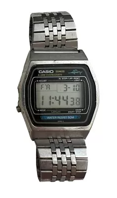 Vintage Casio Marlin 248 W-35 Men's Wristwatch For Repair • $59.99