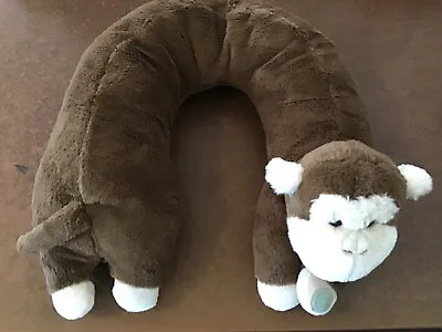 Monkey Neck Massager Vibrating Pillow ~ Home/Office/Travel Relax ~ Works • $10