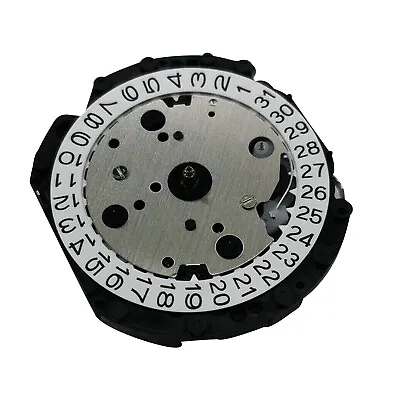 Date @ 4.30 Quartz Watch Movement W/ Battery For JAPAN VD SERIES VD53C VD53 B • £13.14
