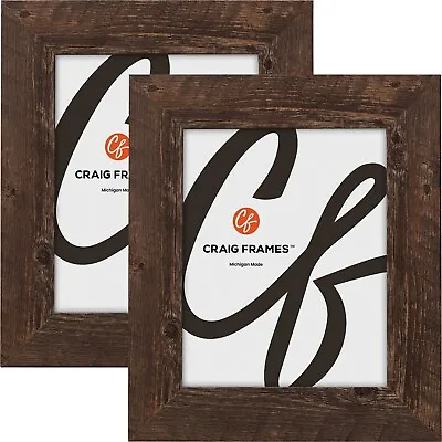 American Barn 2  Brown Picture Frame Uncommon Sizes 18x18 - 24x31 2-Pack • $72.89