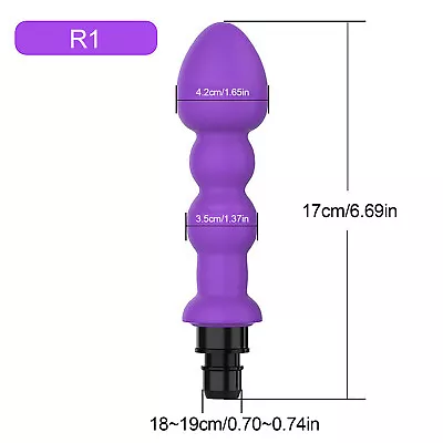Universal Fascia Gun Massage Head Multi Speed Vibrating Massage Wand For Body UK • £14.15