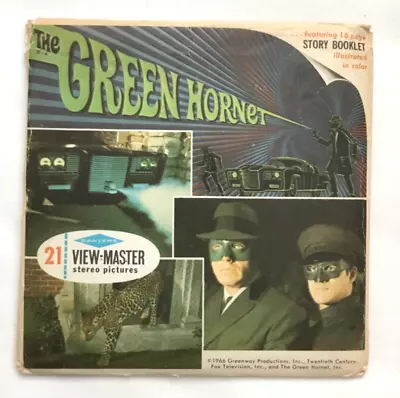 Green Hornet  S6   View Master  Packet  1966  Rare • $54.99