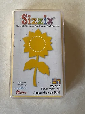 Ellison Sizzix: Medium Sunflower Flower 38-0210 Die Cutter (In Case) • $4.99