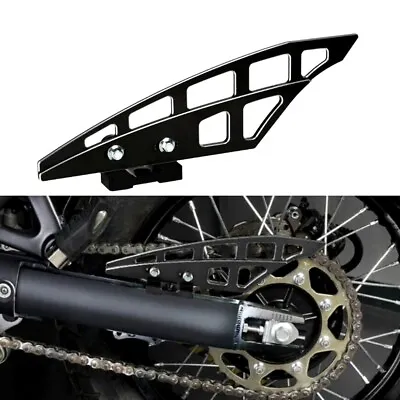 Black CNC Rear Chain Guard Cover Protector For Kawasaki KLR650 2008-2018 • $22.52