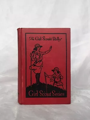 The Girl Scouts Rally VINTAGE Decorative Book Decor Art Deco Bookplate • $45