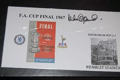 Spurs 1967 Fa Cup Win  Signed Designed Envelope Signed Mike England 5 • £3.99