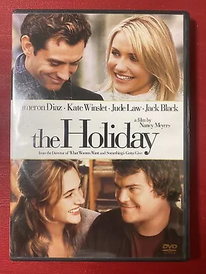 The Holiday (2006) ~ DVD ~ Cameron Diaz Kate Winslet Jack Black Jude Law • $9