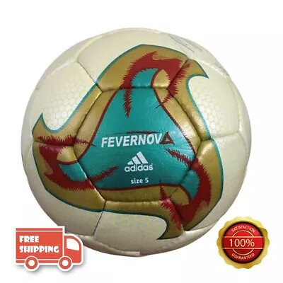 ADIDAS FEVERNOVA 2002 FIFA World Cup Soccer Match Ball | Handstitched | Size 5 • $30.95