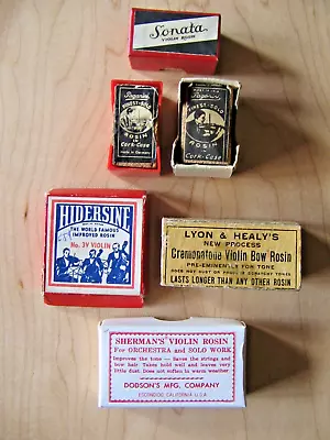 Antique Violin Rosin Collection • $49