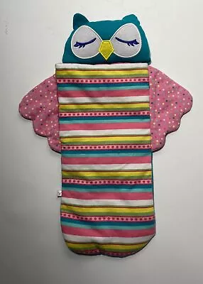 OWL SLEEPING BAG For AMERICAN GIRL Sweet Dreams WELLIE WISHERS Pink TENT • $7.99