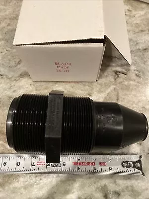 Mazzei Injector Nozzle Black PVDF 35-DT 3” NPT • $49