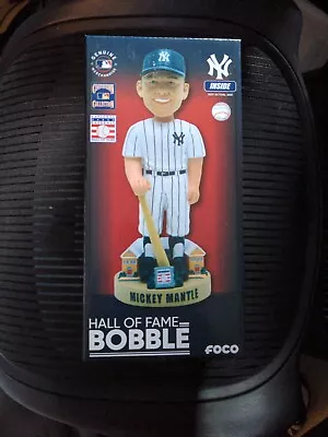 MICKEY MANTLE New York Yankees  Cooperstown  Hall Of Fame MLB Bobblehead • $120