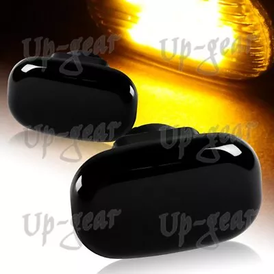 For Toyota MR2 Spyder Supra Celica Smoke Lens Amber LED Signal Side Marker Light • $13.60