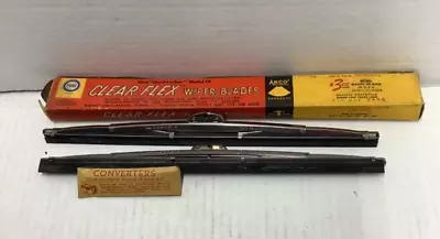 Vintage Anco Clear-Flex 10  Wiper Blades Dead-Locker Model CF New - S1.5c • $24