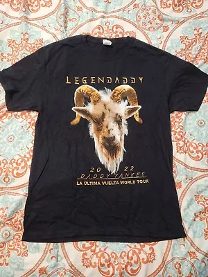 Daddy Yankee Legendaddy 2022 Concert Tees - La Ultima Vuelta World Tour - NWOT • $24