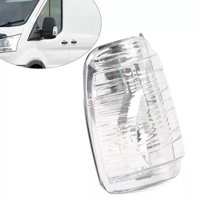 Wing Mirror Indicator Lens Turn Signal Lights Housing For Ford Transit MK8 14-21 • $18.56