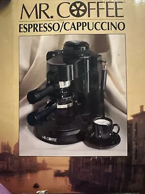 Mr. Coffee Espresso And Cappuccino Maker With Frother - 1993 • $31.99