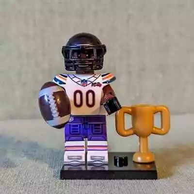 Chicago Bears Football Building Block Mini Figure • $4.50